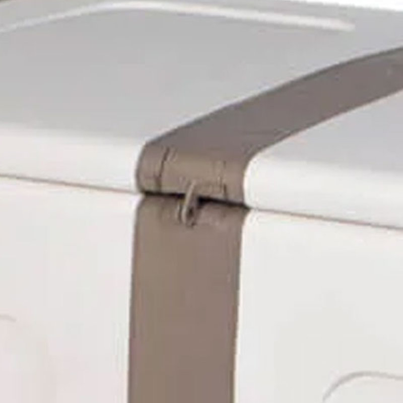 Plastic Blanket Chest, Beige