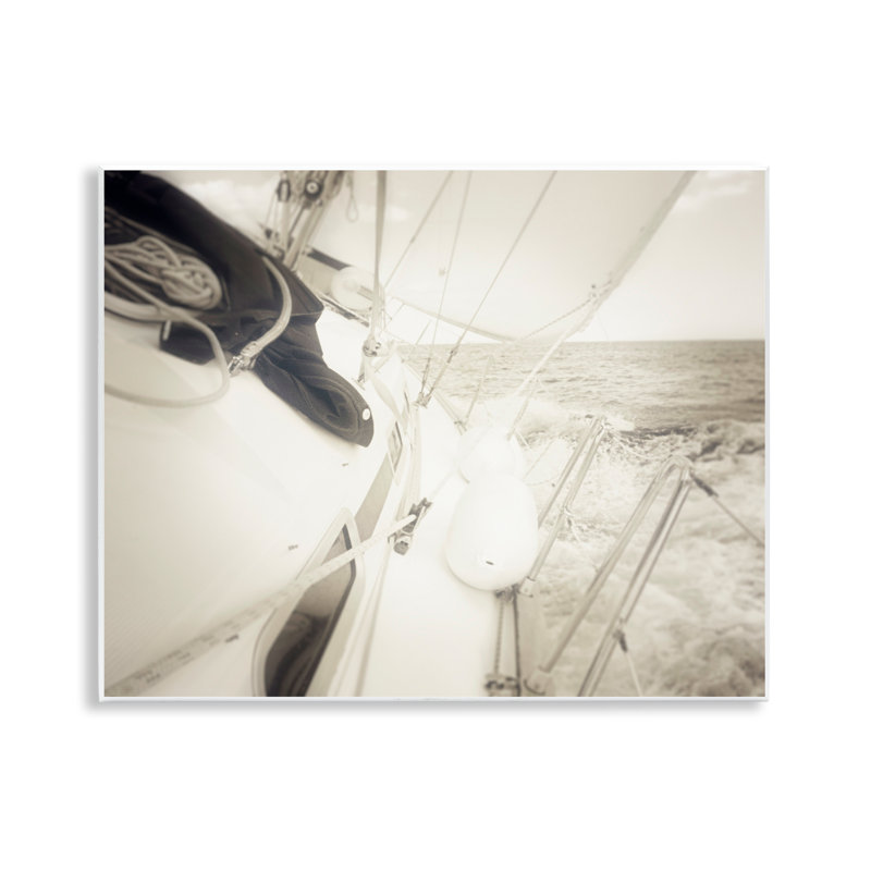 «Clear Day Sailing», art mural sur toile par Graffi *ee Studios