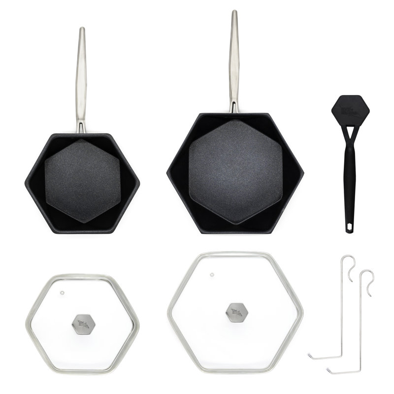 Aluminum Non-Stick Frying Pan Set