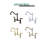 Kingston Brass Heritage Two-Handle 2-Hole Deck Mount Bridge Kitchen Faucet-29272434