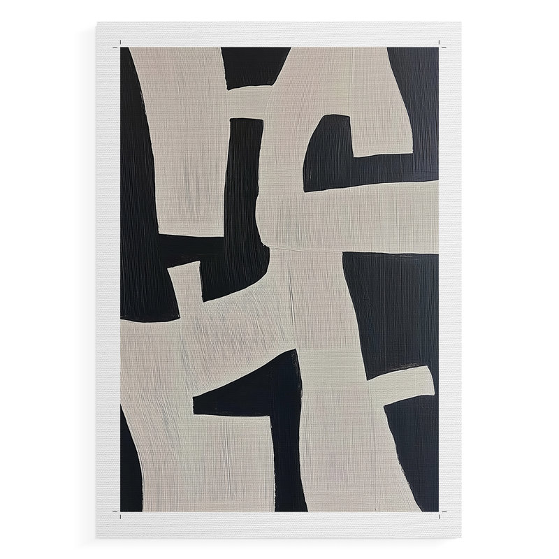 Série ABSTRACT DC - Impression sur toile seulement - NON-CADRE, H 36 po x l 24 po