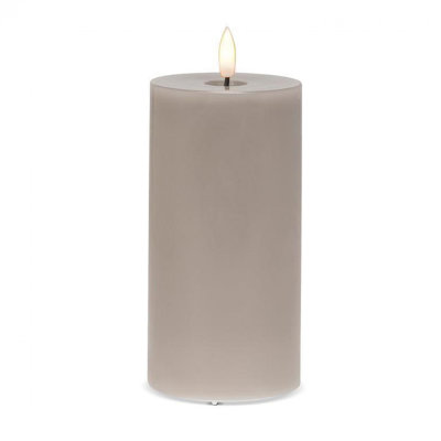 Unscented Flameless Candle with Plastic Holder