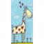 « giraffe » par tatijana lawrence, reproduction d’art sur toile tendue-17547600