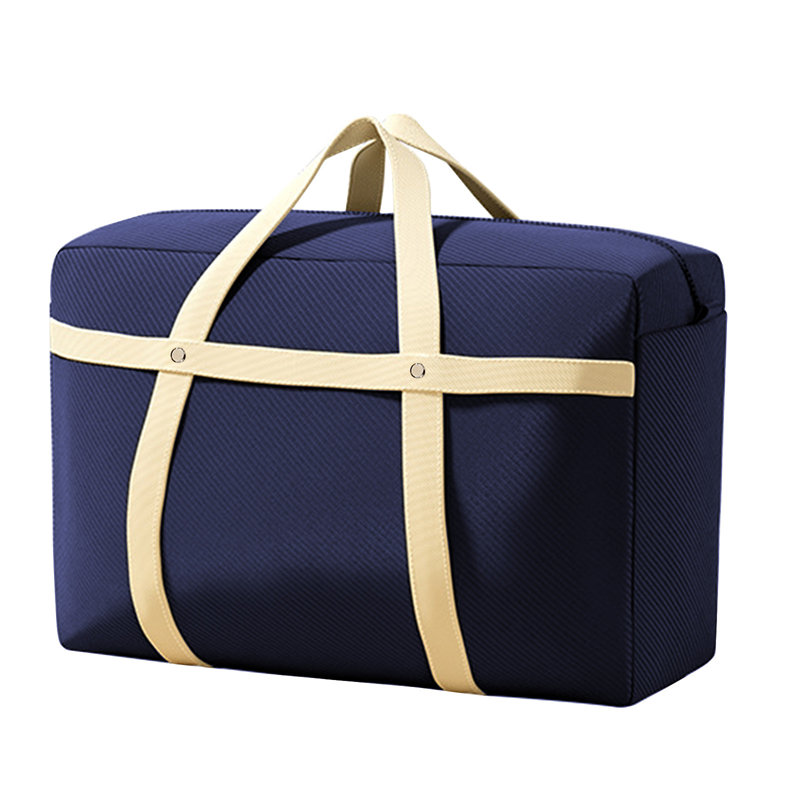  Grands sacs de déménagement avec poignées et fermetures à glissière robustes, alternative aux bacs de déménagement, fournitures de boîtes de déménagement, articles essentiels pour chambre de dortoir, bleu marine
