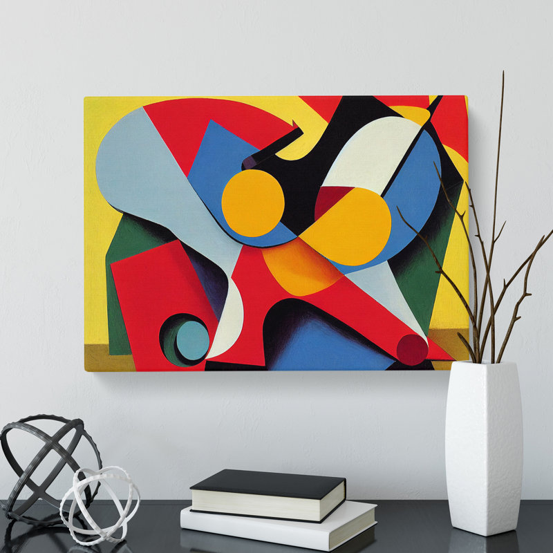 Seductive Modern Abstract Art - Wrapped Canvas, 50cm H x 76cm W x 3cm D