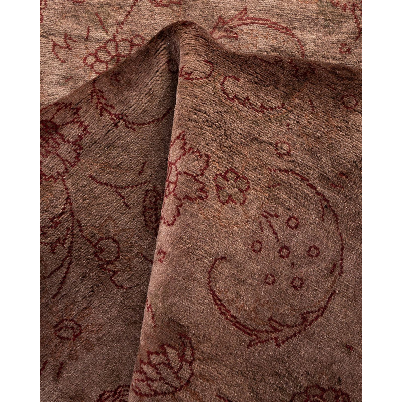 Yaseen One-of-a-Kind 8' 4" X 8' 4" Hand Knotted Area Rug