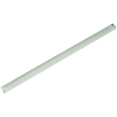 Pencil 12'' x 0.5'' Glass Border Tile