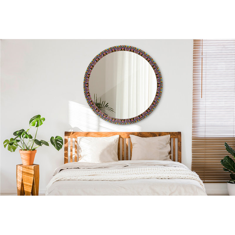 Huldar Glass Flat Wall Mirror
