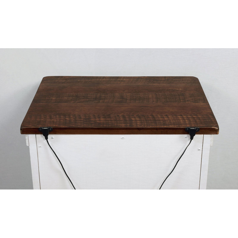 2-Drawers Bedside Table