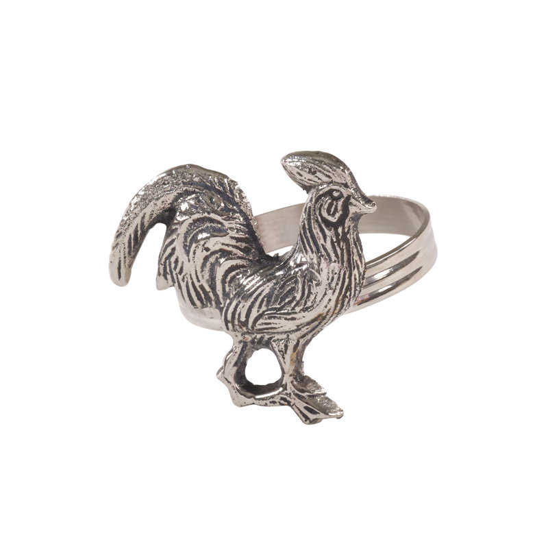 Rond de serviette Shay Rooster Design