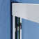 Sliding Shower Glass Door, Adjustable Semi Frameless Shower Door with  304 Stainless Steel Handles