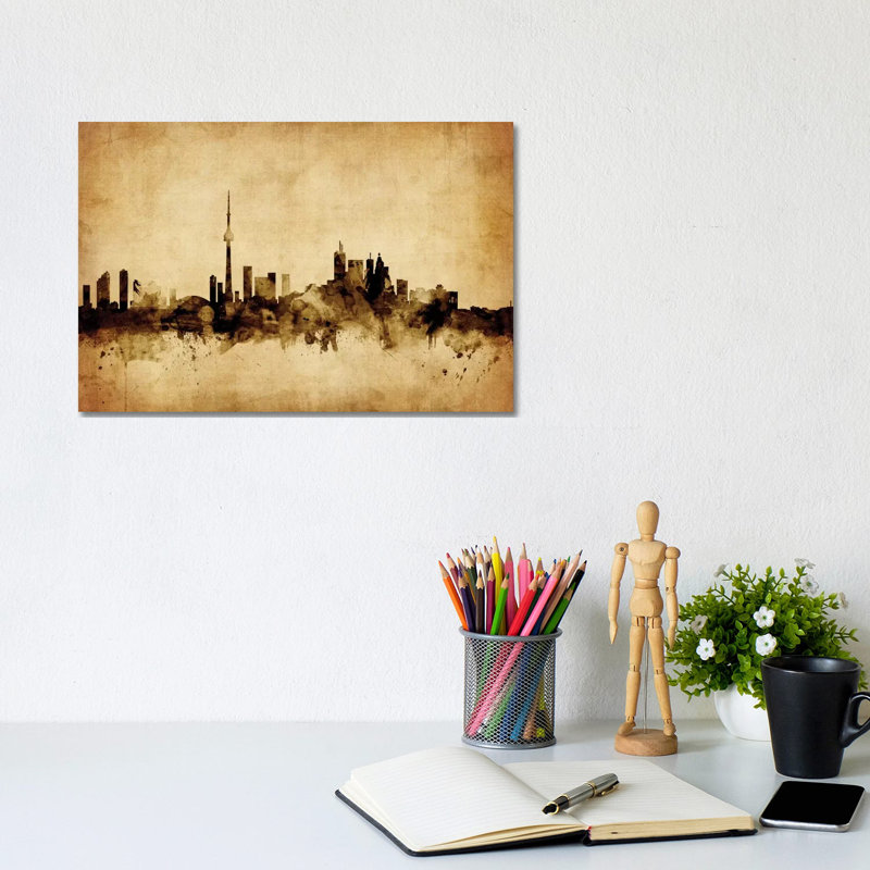 Toronto, Canada by Michael Tompsett - Gallery-Wrapped Canvas Giclée on Canvas, 20.32 cm H x 30.48 cm W, Wrapped Canvas