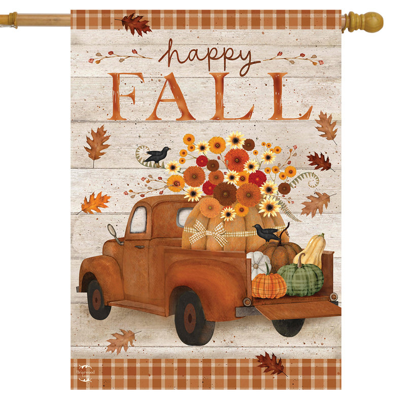 Drapeau d'automne 28 pi 40 po