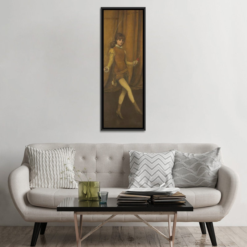 Print, Black, 152.4 cm H x 50.8cm W x 4.445cm D