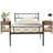 Kempst Steel Piece Bedroom Set-99563630-99563625