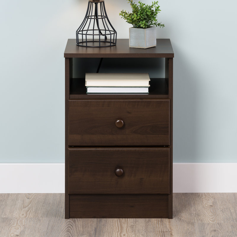 Mcclarrie 16'' W Nightstand, Rich Espresso