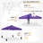 Pop Up Canopies 10 Ft. W x 10 FT. D Metal Party Tent Canopy-85378399