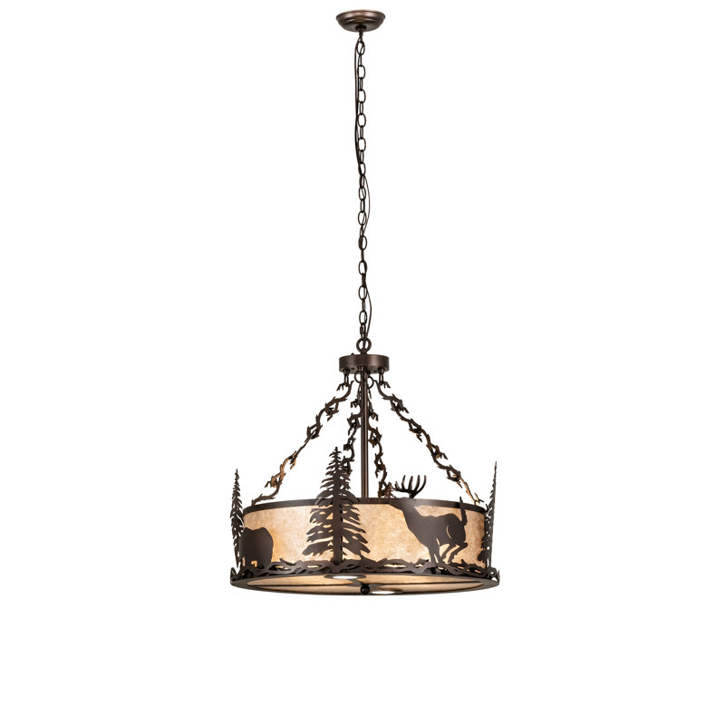 Wildlife 6 - Light Chandelier