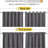 Blackout Curtain Light & Noise Reducing Room Darkening Drapes for Bedroom/Living Room/Kitchen, 2 Pieces-101685604-101685621
