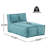 Brody Outdoor Bean Bag Lounge Chair With Removable Cover-550177967