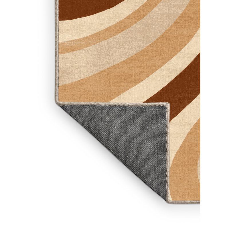 Tapis moelleux moelleux Eberhard Bold & Eclectic Modern, Carré 7 pi