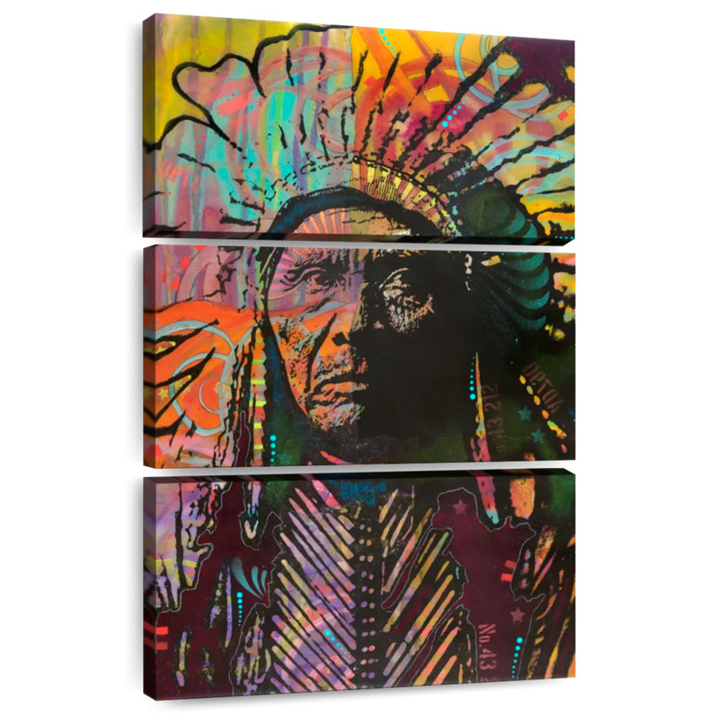Amérindien Leisha I, H 32 po x l 20 po