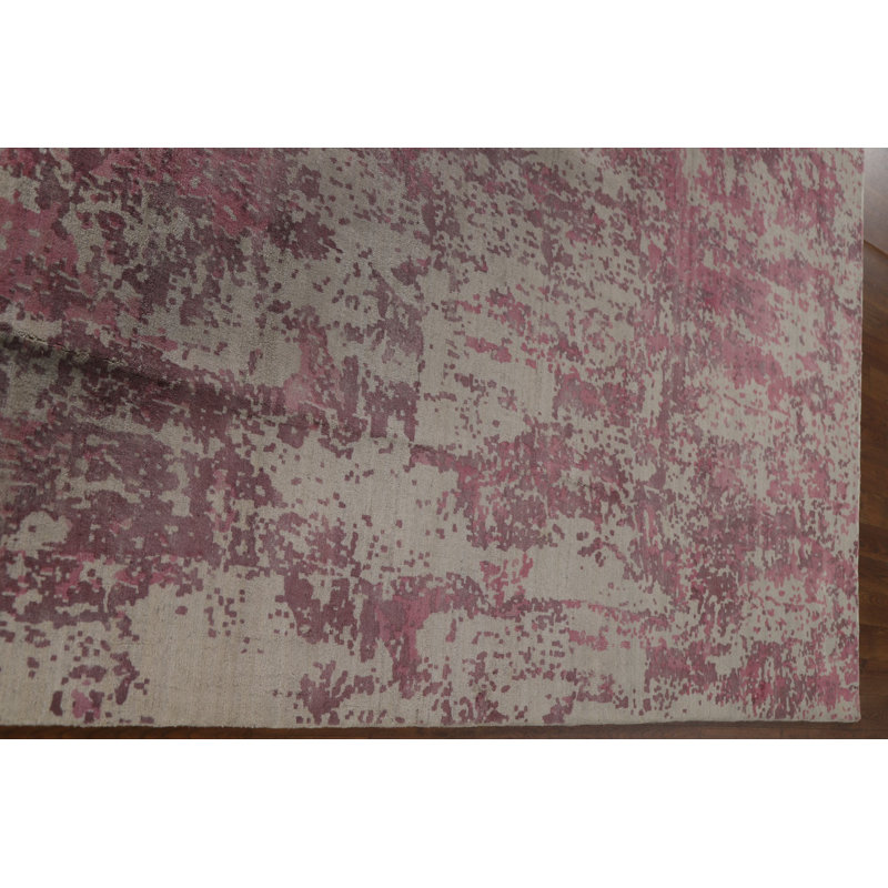 Handmade Abstract Area Rug 8x10
