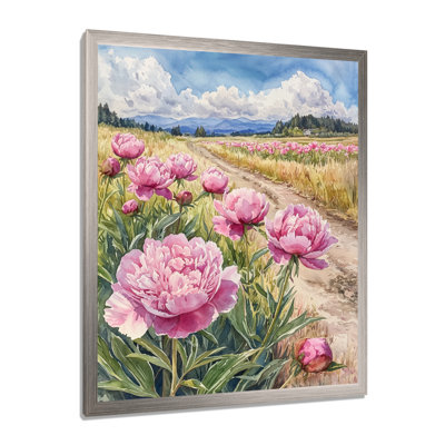 Bryner - impression sur toile florale