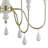 Liv 6-Light Concrete Chandelier, Gray