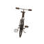 Sculpture de vélo en métal