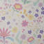 Housse de couette en coton avec motif floral multicolore