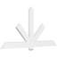 Support de pignon en PVC de qualité architecturale Kennewick-44774351-44774097
