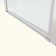 1 3/8" Adjustment,Universal Pivot Shower Door, Open Outside, With 1/4" Tempered Glass Finish
