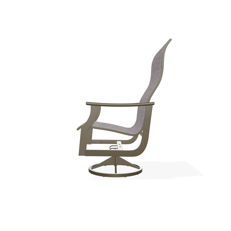 St. Catherine Polymer Outdoor Lounge Chair, Beachwood, Augustine Oyster