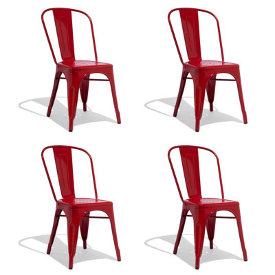 Chaise de patio empilable Hakana