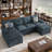 Rezarta 3-Piece Upholstered Sectional-1493237764