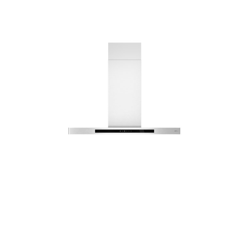 Zephyr Vista 36 in. Shell Only Wall Mount Range Hood with LED Lights in Stainless Steel