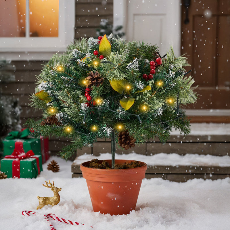 1.77' H Artificial Pine Christmas Tree