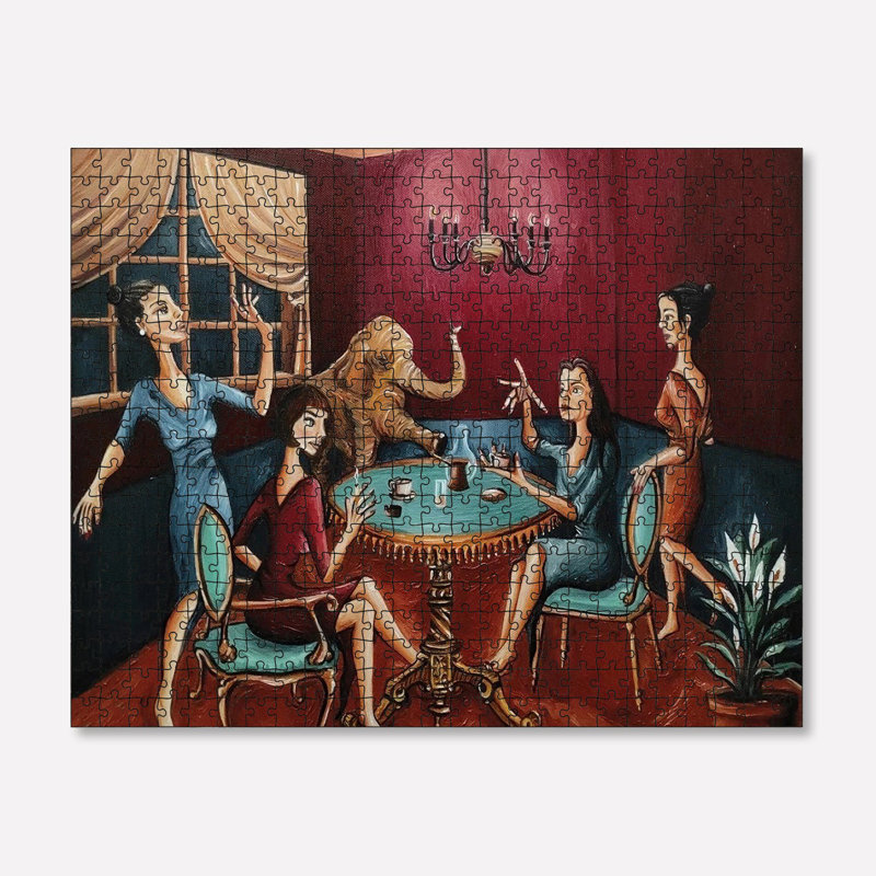 500-Piece Puzzle, 100% Cardboard, 18.9 x 13.4 inches | Box Size: 13.2 x 9.1 x 2.0 inches | Perfect for Family Fun & Relaxation, High-Quality, Durable Pieces for Easy Assembly, Ideal Gift for Puzzle Lovers
