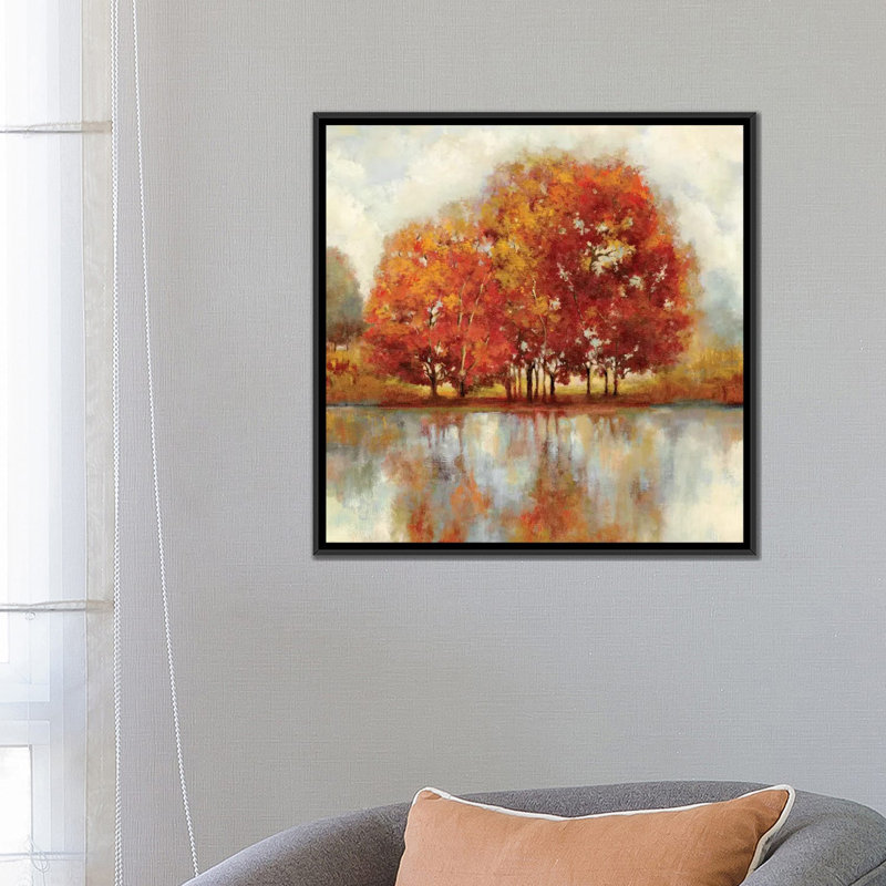 « friends », impression sur toile, H 18 po x l 18 po x P 1,5 po, Toile avec cadre noir, Pas de tapis