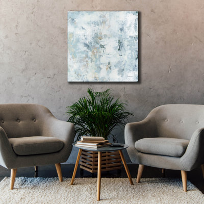 «Pale Gray 4» par Haley Knighten, art mural sur toile
