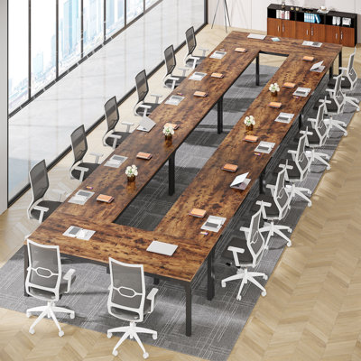 6.5Ft Conference Table, Meeting Table by Inbox Zero