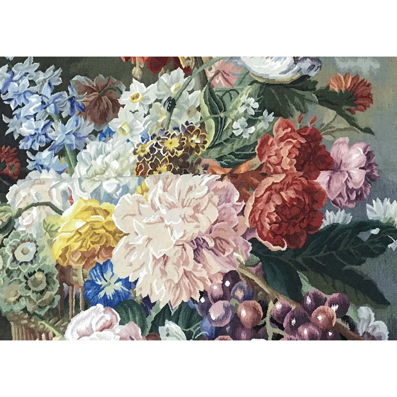 Tapis multicolore de haute qualité noué à la main