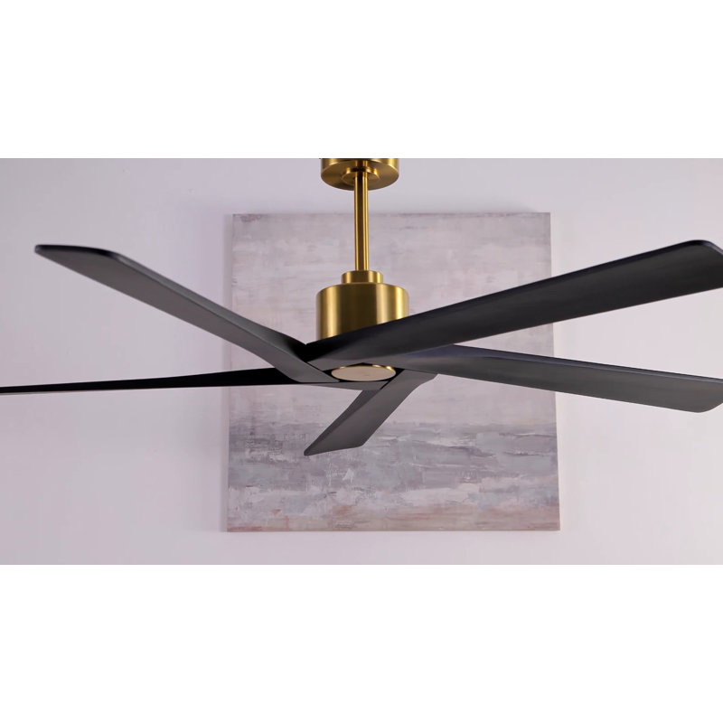 Baun 5-Blade Indoor Ceiling Fan with Remote Control