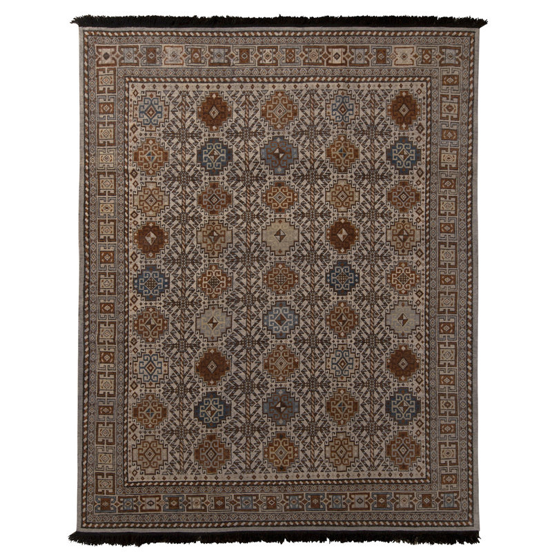 Burano Geometric Area Rug, Rectangle 9' x 12'