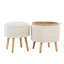 Ensemble de repose-pieds avec couvercle Tray-107272691