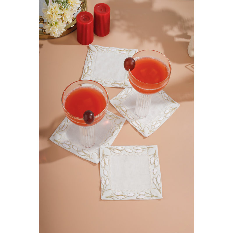 Ensemble de 4 serviettes de table Elara