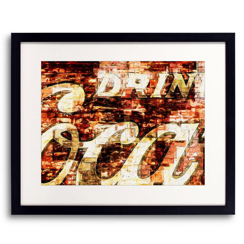 Coca Cola Pop Print by Scott Norris, 17.25" H x 21.25" W
