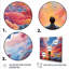 «Man Into The Rainbow surrealism II», art mural surréalisme-110260212-110260208