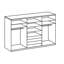 Advait 4 Door Manufactured Wood Wardrobe-1540050959